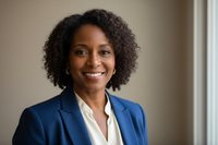 50 year old black woman headshot