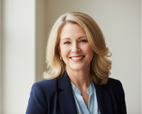 white 50 year old mom headshot